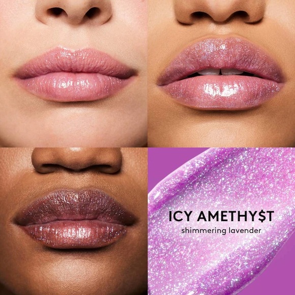 Fenty Icy Amethyst Gloss Bomb Stix High-Shine Gloss Stick - New in Box $26 - Picture 2 of 2